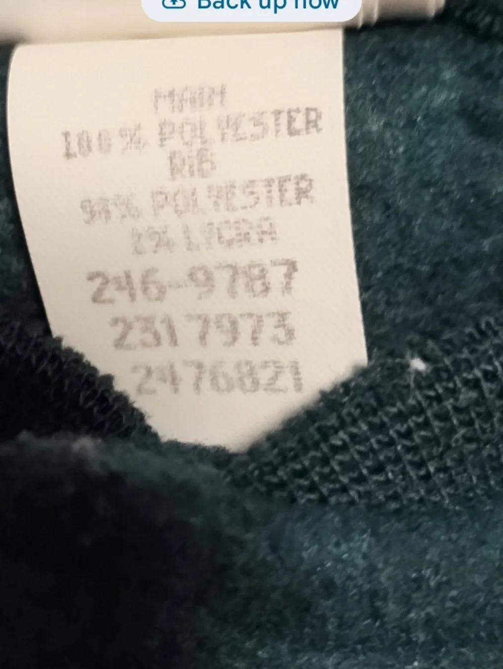 Vintage Kids OshKosh B'gosh Dark Green Fleece Pullover